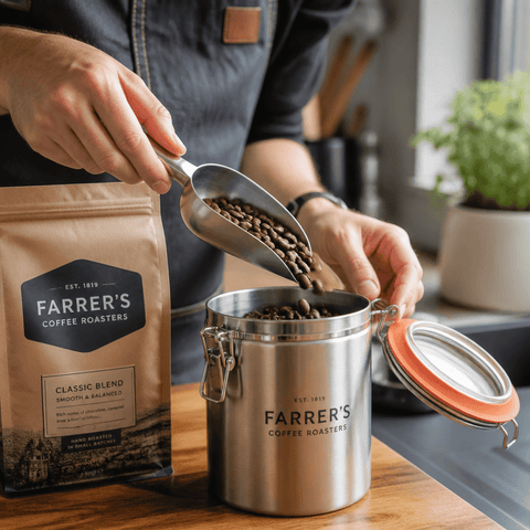 How to Store Coffee Beans and Keep Them Fresh - John Farrer & Co (Kendal) Ltd