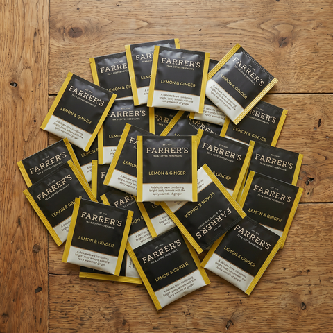 Lemon & Ginger Tea – Tag & Envelope
