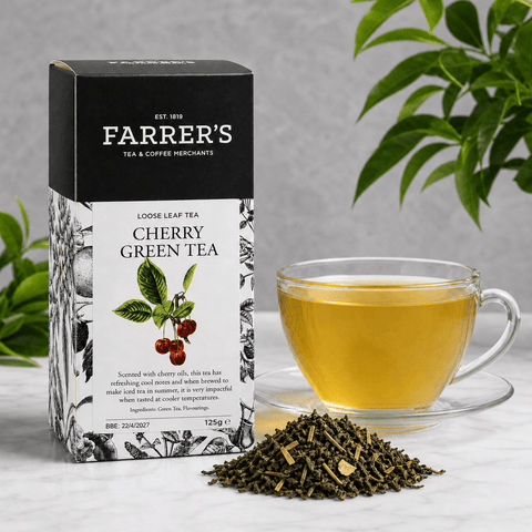 Cherry Green Tea - John Farrer & Co (Kendal) Ltd