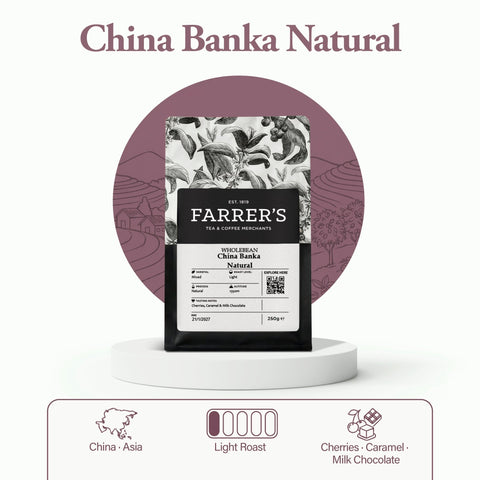 China Banka Natural Coffee - John Farrer & Co (Kendal) Ltd