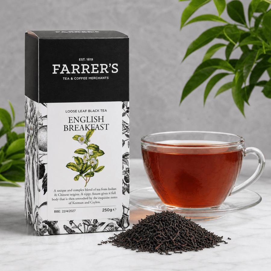 English Breakfast Loose Leaf Tea - John Farrer & Co (Kendal) Ltd