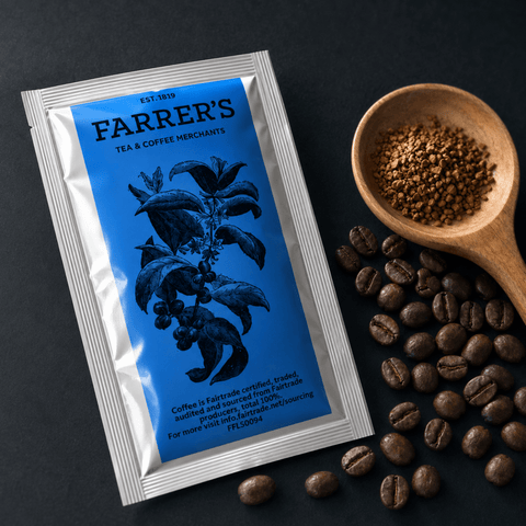 Fairtrade Decaff Instant Coffee Sachets - John Farrer & Co (Kendal) Ltd