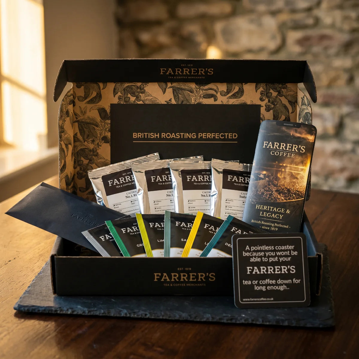 Product shot — welcome pack