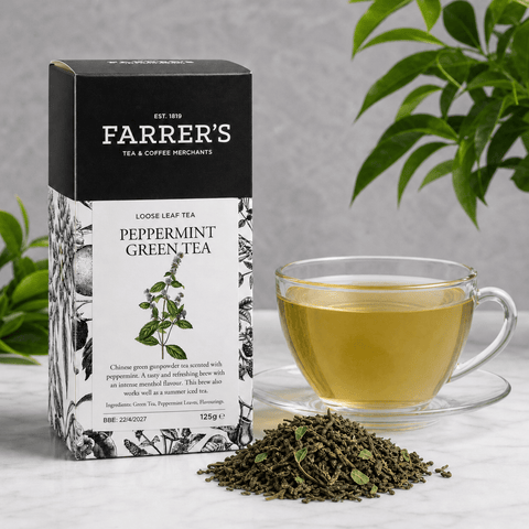 Peppermint Green Tea - John Farrer & Co (Kendal) Ltd