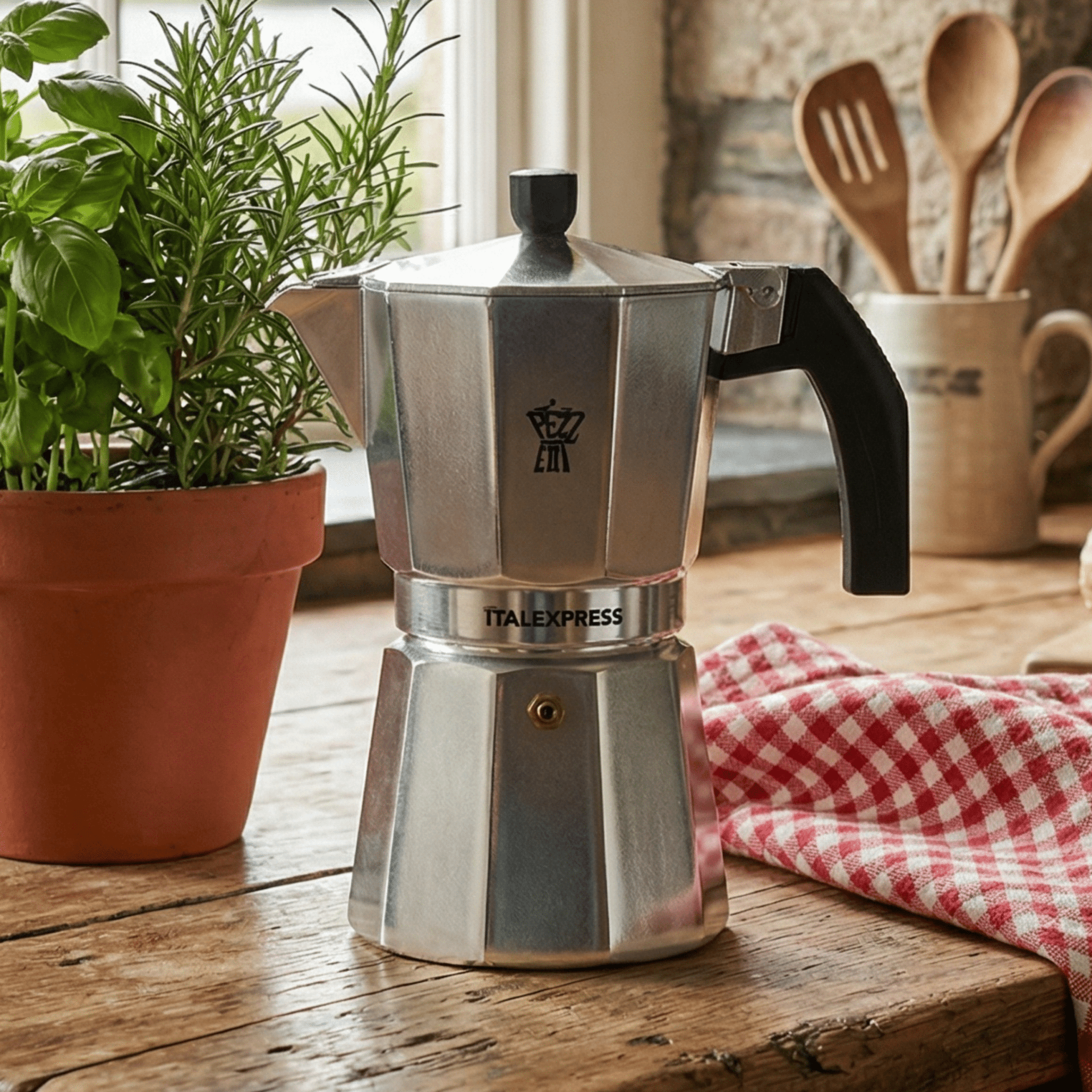 Stove Top Espresso Maker 6 Cup – John Farrer & Co (Kendal) Ltd