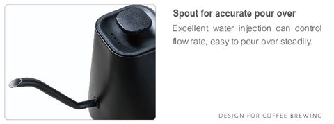 Felicita Square Pour Over Electronic Kettle