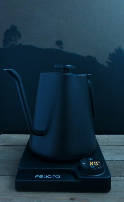 Felicita Square Pour Over Electronic Kettle