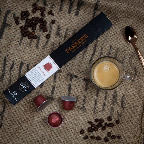 Colombian NespressoⓇ Compatible* Coffee Pods (40 Pods)