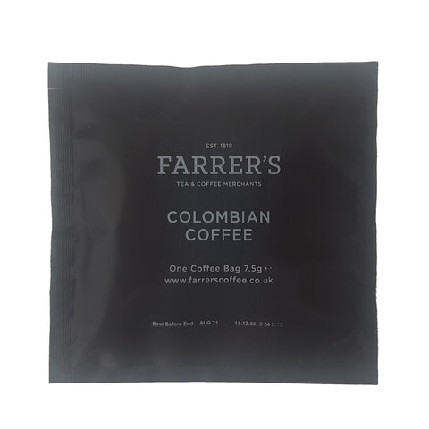 Farrer's Enveloped Colombian Coffee Bags