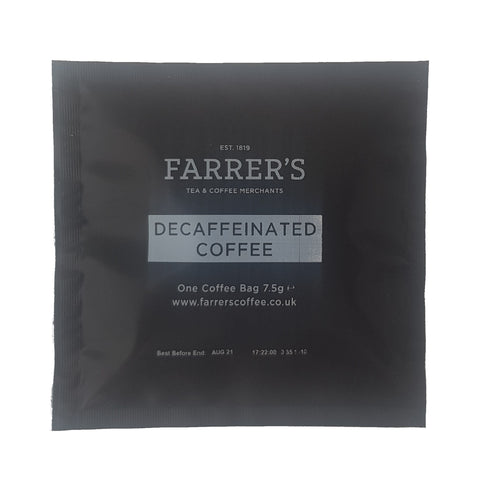 Farrer's Enveloped Decaffeinated Coffee Bags