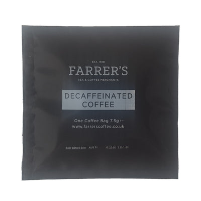 Farrer's Enveloped Decaffeinated Coffee Bags