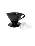 Hario V60 Coffee Dripper in Black Ceramic - John Farrer & Co (Kendal) Ltd